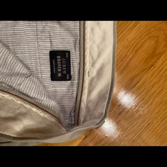 Jcrew Mens Beige Khaki Pants Size 31-30 - Picture 3 of 4